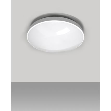 LED loftlampe til badeværelse CIRCLE LED/12W/230V 4000K diameter 25 cm IP44 hvid