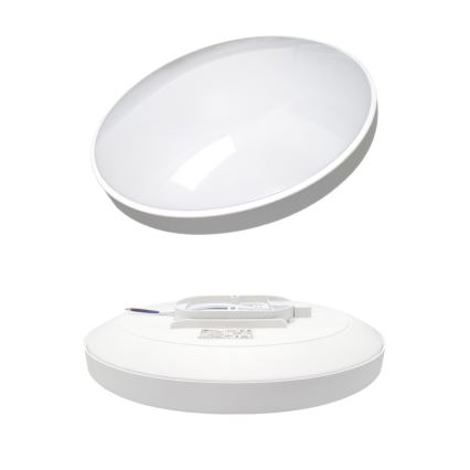 LED loftlampe til badeværelse CIRCLE LED/12W/230V 4000K diameter 25 cm IP44 hvid