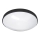 LED loftlampe til badeværelse CIRCLE LED/18W/230V 4000K diameter 30 cm IP44 sort