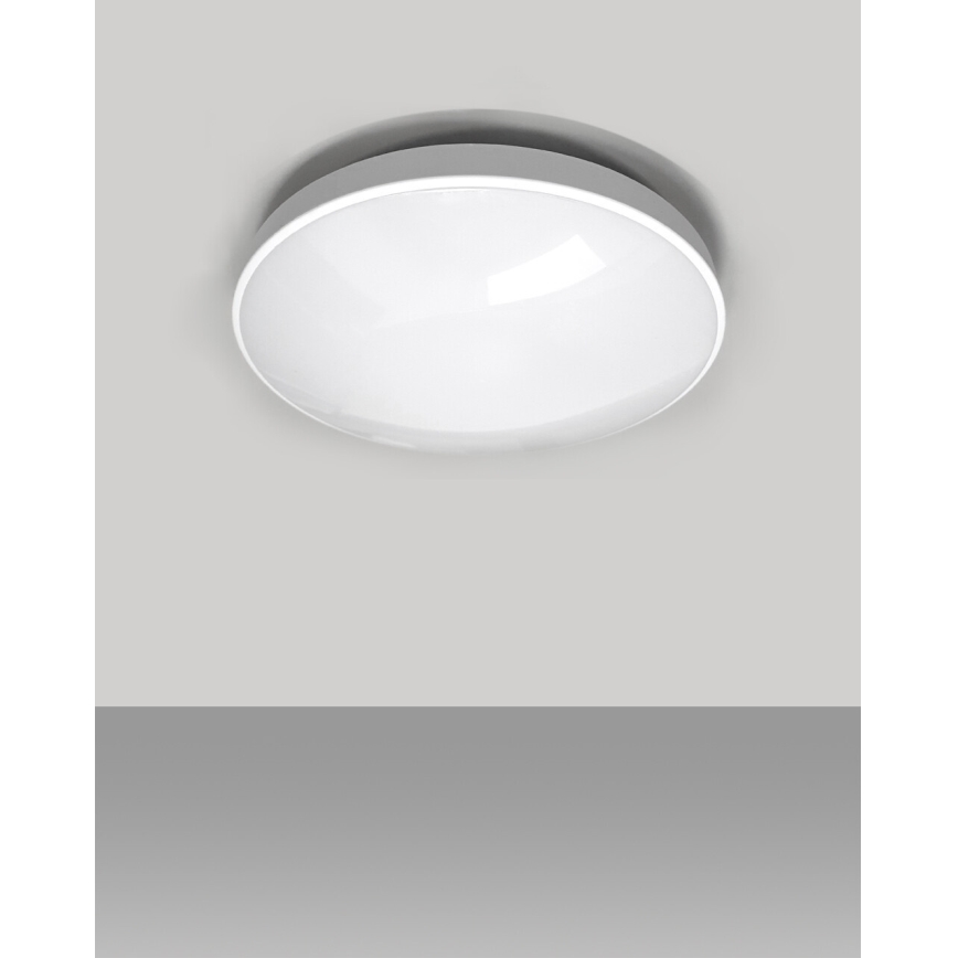 LED loftlampe til badeværelse CIRCLE LED/24W/230V 4000K diameter 37 cm IP44 hvid