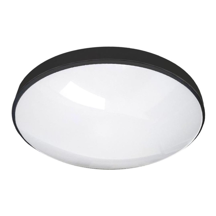 LED loftlampe til badeværelse CIRCLE LED/24W/230V 4000K diameter 37 cm IP44 sort