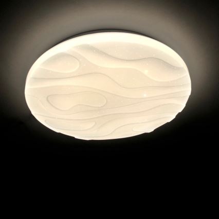 LED loftlampe til badeværelse CLOUD LED/24W/230V diameter 38 cm IP44