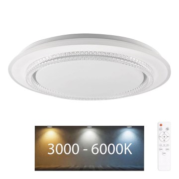 LED loftlampe til badeværelse dæmpbar ADELA LED/72W/230V diameter 48 cm 3000-6000K IP44 + fjernbetjening