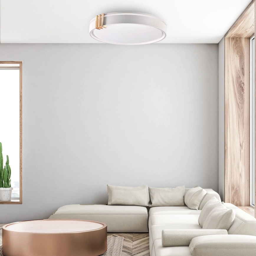 LED loftlampe til badeværelse dæmpbar ARLETTA LED/72W/230V diameter 48 cm 3000-6000K IP44 + fjernbetjening