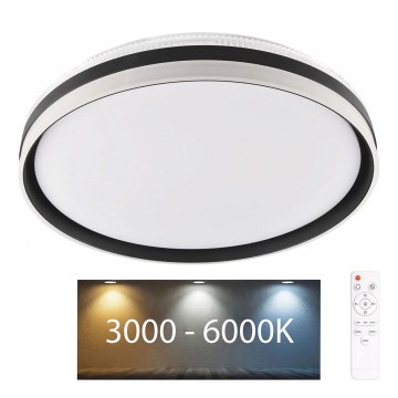 LED loftlampe til badeværelse dæmpbar BARBARA LED/72W/230V diameter 48,5 cm 3000-6000K IP44 + fjernbetjening