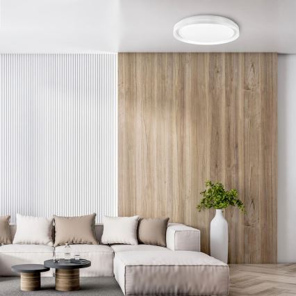 LED loftlampe til badeværelse dæmpbar ELIZA LED/48W/230V diameter 38,5 cm 3000-6000K IP44 + fjernbetjening