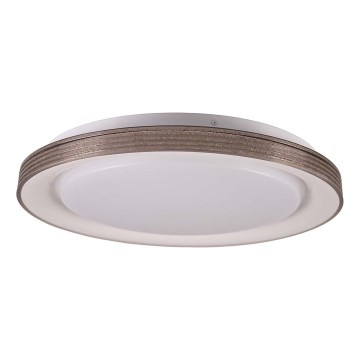LED loftlampe til badeværelse dæmpbar GRAŻYNA LED/48W/230V 3000-6000K diameter 41 cm IP44 grå + fjernbetjening