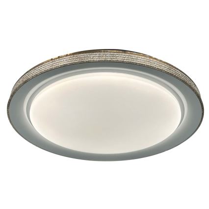 LED loftlampe til badeværelse dæmpbar GRAŻYNA LED/72W/230V 3000-6000K diameter 51 cm IP44 grå + fjernbetjening