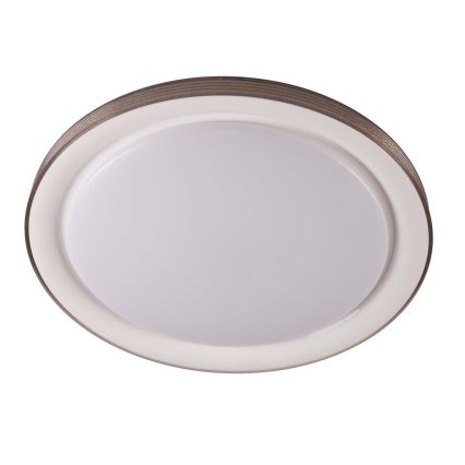 LED loftlampe til badeværelse dæmpbar GRAŻYNA LED/72W/230V 3000-6000K diameter 51 cm IP44 grå + fjernbetjening