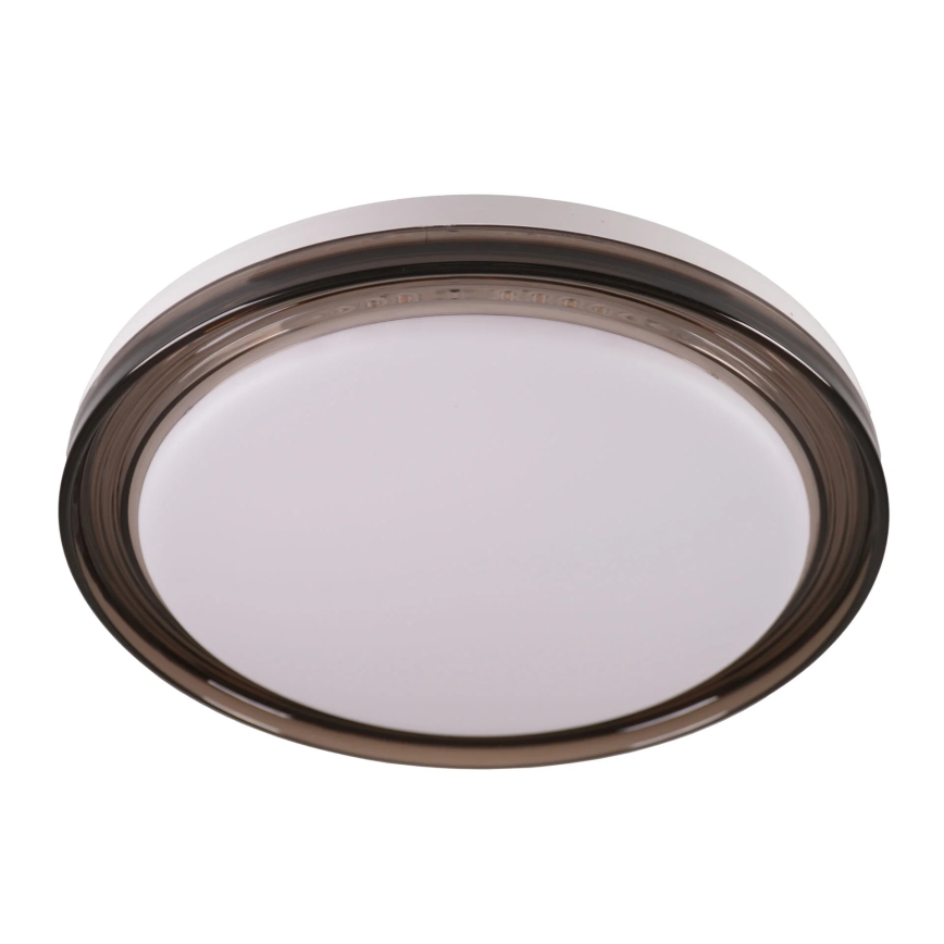LED loftlampe til badeværelse dæmpbar HALINA LED/48W/230V 3000-6000K diameter 38 cm IP44 sort + fjernbetjening
