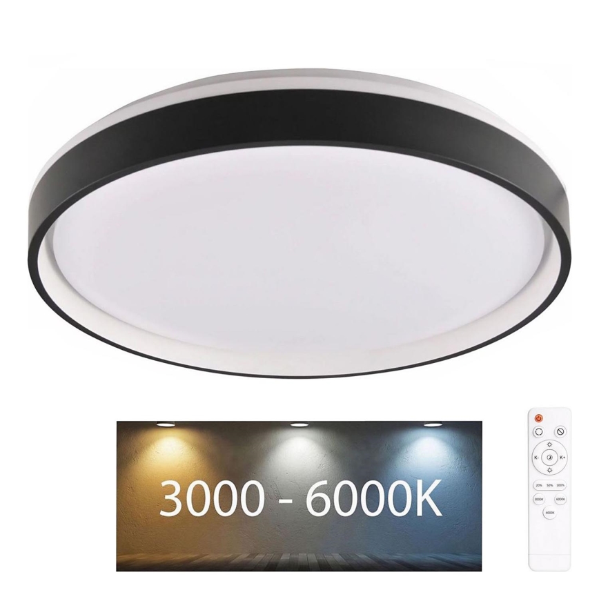 LED loftlampe til badeværelse dæmpbar JADWIGA LED/42W/230V diameter 38,5 cm 3000-6000K IP44 + fjernbetjening