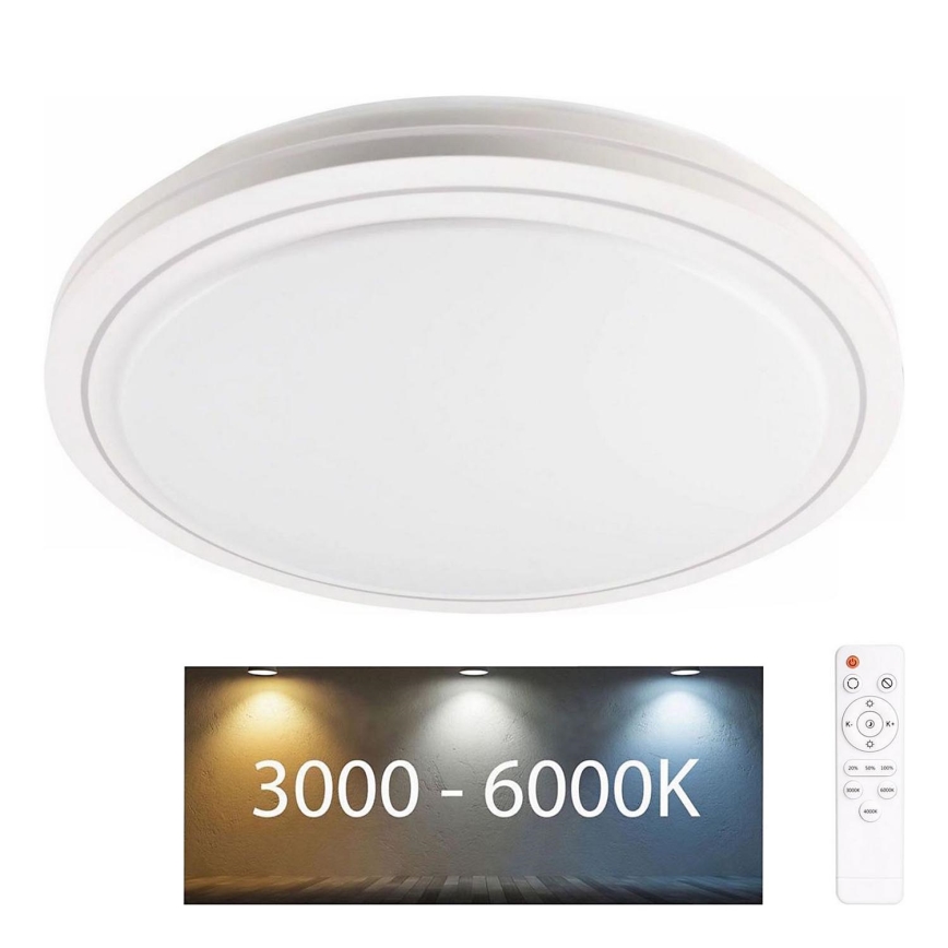 LED loftlampe til badeværelse dæmpbar MARIAN LED/72W/230V diameter 48 cm 3000-6000K IP44 + fjernbetjening