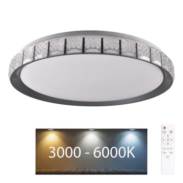LED loftlampe til badeværelse dæmpbar NINA LED/72W/230V diameter 49 cm 3000-6000K IP44 + fjernbetjening