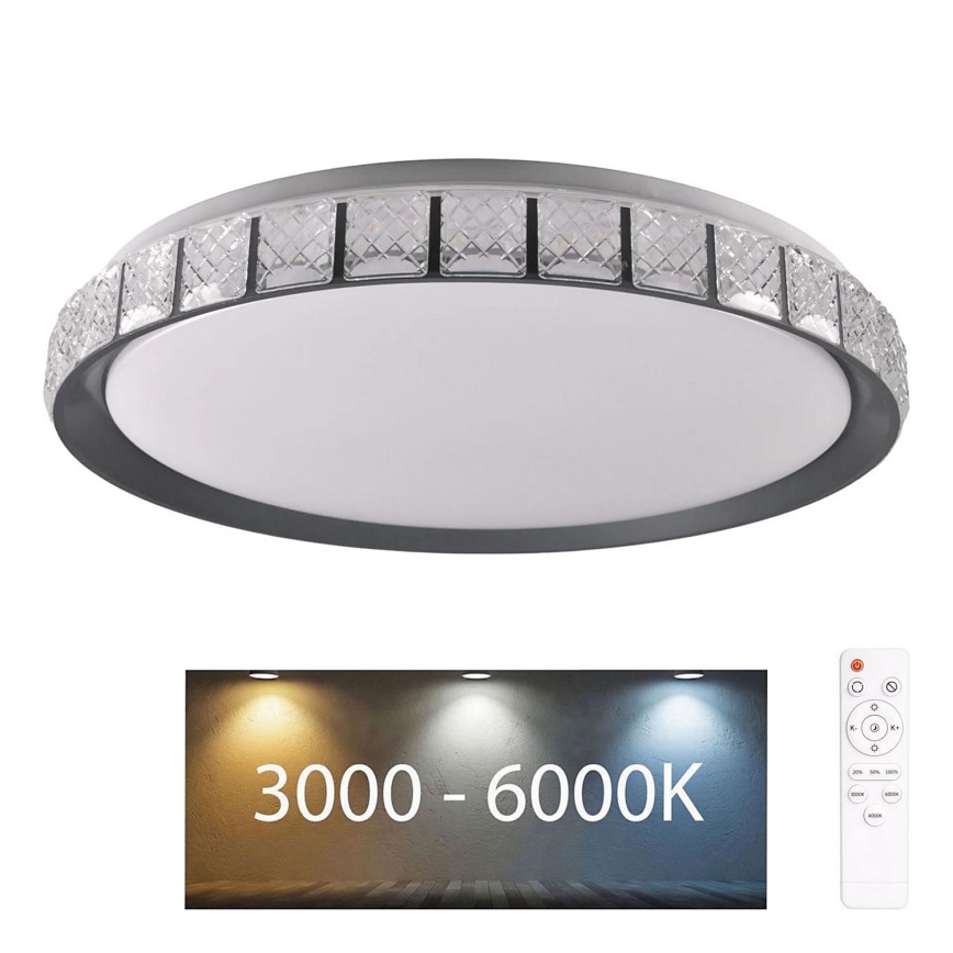 LED loftlampe til badeværelse dæmpbar NINA LED/72W/230V diameter 49 cm 3000-6000K IP44 + fjernbetjening