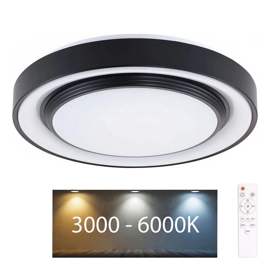 LED loftlampe til badeværelse dæmpbar ZYGMUNT LED/72W/230V diameter 48,5 cm 3000-6000K IP44 + fjernbetjening