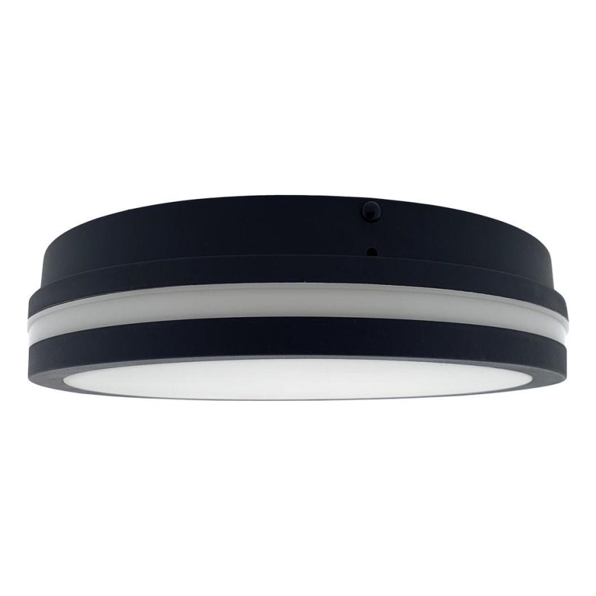 LED loftlampe til badeværelse ELLÉ LED/24W/230V 3000/4000/6500K diameter 26 cm IP54 antracit