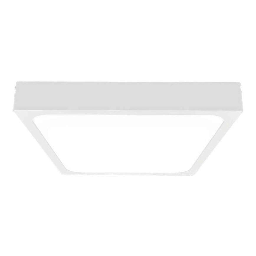 LED loftlampe til badeværelse LED/18W/230V 3000K IP44 22,5x22,5 cm hvid