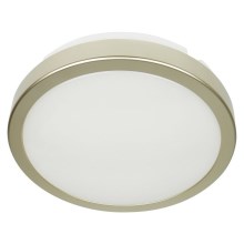 LED loftlampe til badeværelse LED/18W/230V IP65 guldfarvet