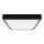 LED loftlampe til badeværelse LED/30W/230V 3000K IP44 42x42 cm sort