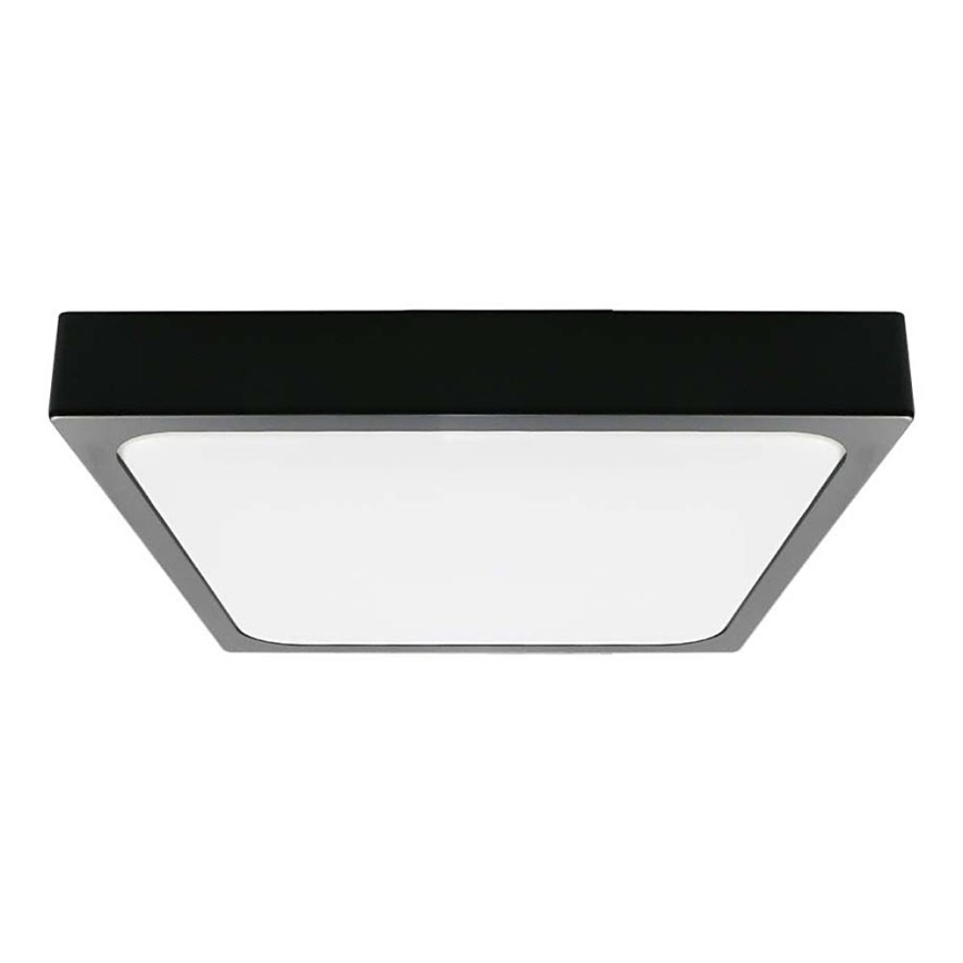 LED loftlampe til badeværelse LED/30W/230V 4000K IP44 42x42 cm sort