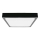 LED loftlampe til badeværelse LED/30W/230V 4000K IP44 42x42 cm sort