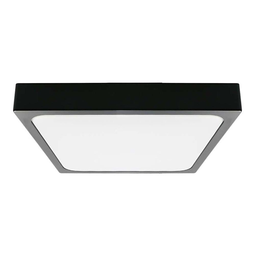 LED loftlampe til badeværelse LED/30W/230V 6500K IP44 42x42 cm sort