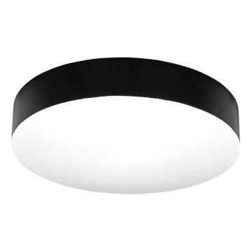 LED loftlampe til badeværelse MAKARON LED/50W/230V 3000/4000/6000K diameter 50 cm IP44 sort