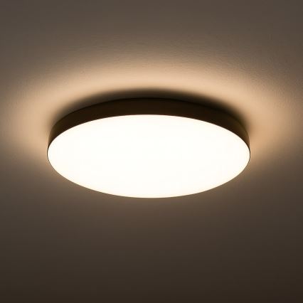 LED loftlampe til badeværelse MAYA LED/15W/230V IP44 sort