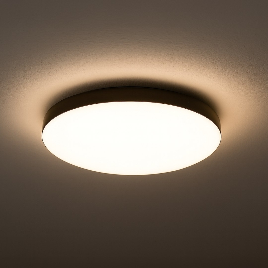 LED loftlampe til badeværelse MAYA LED/15W/230V IP44 sort