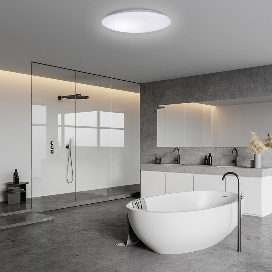LED loftlampe til badeværelse med sensor AVESTA LED/12W/230V 4000K IP54