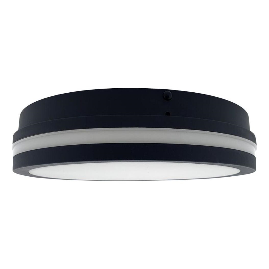 LED loftlampe til badeværelse med sensor ELLÉ LED/24W/230V 3000/4000/6500K diameter 26 cm IP54 antracit