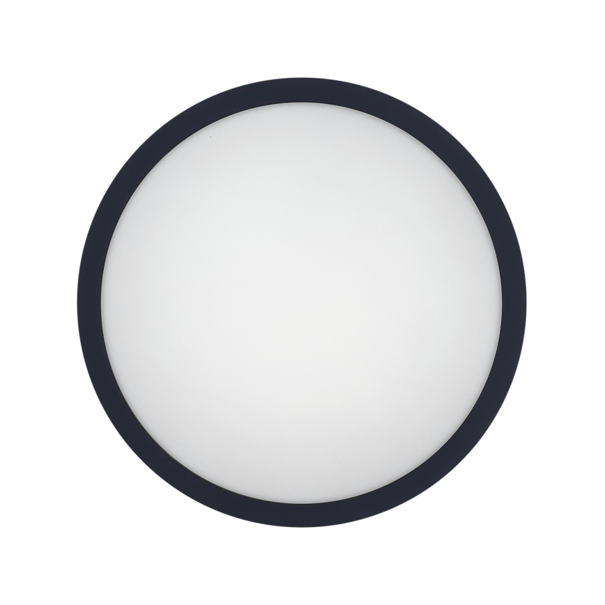 LED loftlampe til badeværelse med sensor ELLÉ LED/24W/230V 3000/4000/6500K diameter 26 cm IP54 antracit