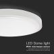 LED loftlampe til badeværelse med sensor LED/18W/230V 3000K IP44 hvid + fjernbetjening
