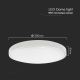 LED loftlampe til badeværelse med sensor LED/24W/230V 6500K IP44 hvid + fjernbetjening