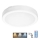 LED loftlampe til badeværelse med sensor NAIROS LED/24W/230V IP65 3000/4000/6500K diameter 30 cm hvid + fjernbetjening