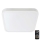 LED loftlampe til badeværelse med sensor SAMSUNG CHIP LED/36W/230V IP44 4000K 42x42 cm hvid + fjernbetjening