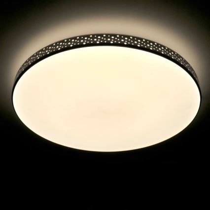 LED loftlampe til badeværelse MOON LED/18W/230V skinnende krom IP44