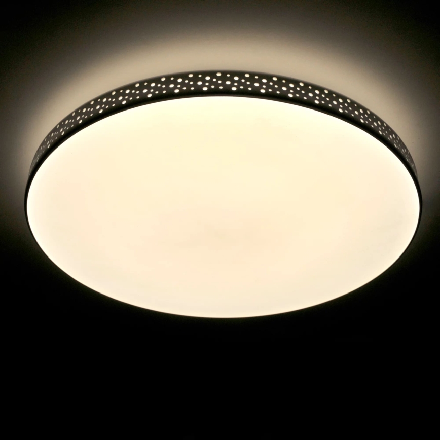 LED loftlampe til badeværelse MOON LED/18W/230V skinnende krom IP44