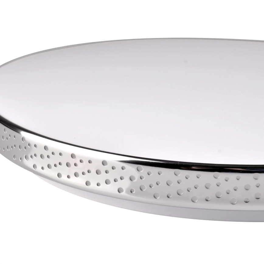 LED loftlampe til badeværelse MOON LED/18W/230V skinnende krom IP44