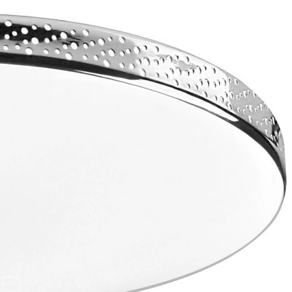 LED loftlampe til badeværelse MOON LED/18W/230V skinnende krom IP44