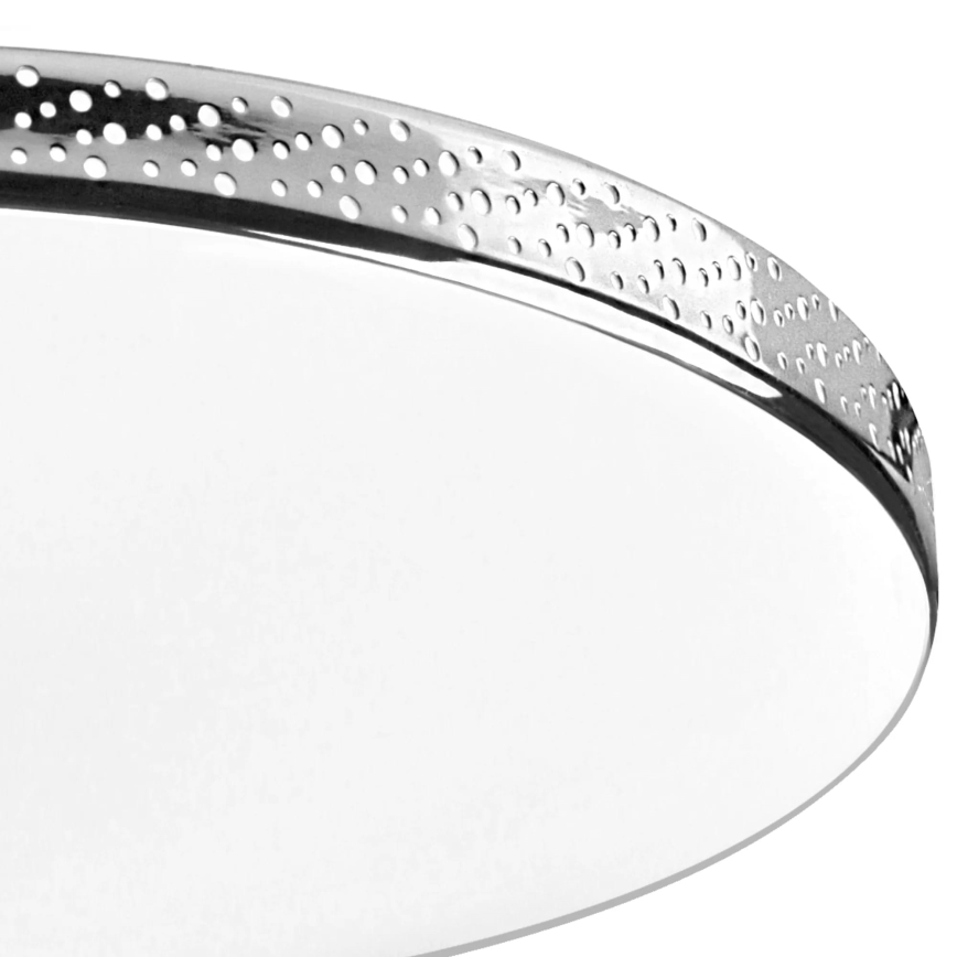 LED loftlampe til badeværelse MOON LED/18W/230V skinnende krom IP44