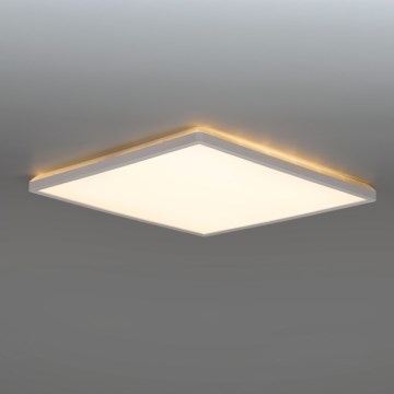 LED loftlampe til badeværelse NIVERA LED/18W/230V IP54 3000/4000/6000K 30x30 cm hvid