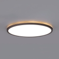LED loftlampe til badeværelse NIVERA LED/18W/230V IP54 3000/4000/6000K diameter 30 cm sort