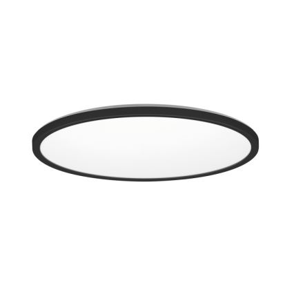 LED loftlampe til badeværelse NIVERA LED/24W/230V IP54 3000/4000/6000K diameter 30 cm sort