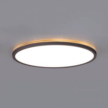LED loftlampe til badeværelse NIVERA LED/32W/230V IP54 3000/4000/6000K diameter 42 cm sort