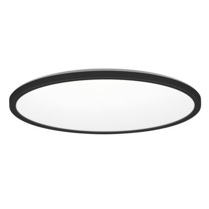 LED loftlampe til badeværelse NIVERA LED/32W/230V IP54 3000/4000/6000K diameter 42 cm sort