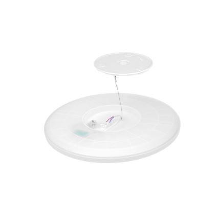 LED loftlampe til badeværelse NIVERA LED/32W/230V IP54 3000/4000/6000K diameter 42 cm sort