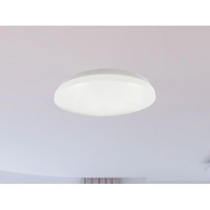 LED loftlampe til badeværelse OPAL LED/12W/230V Ø 24,5 cm IP44 hvid
