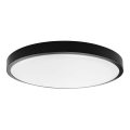 LED loftlampe til badeværelse SAMSUNG CHIP LED/18W/230V IP44 3000K diameter 25 cm sort