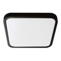 LED loftlampe til badeværelse SAMSUNG CHIP LED/18W/230V IP44 6500K 25x25 cm sort